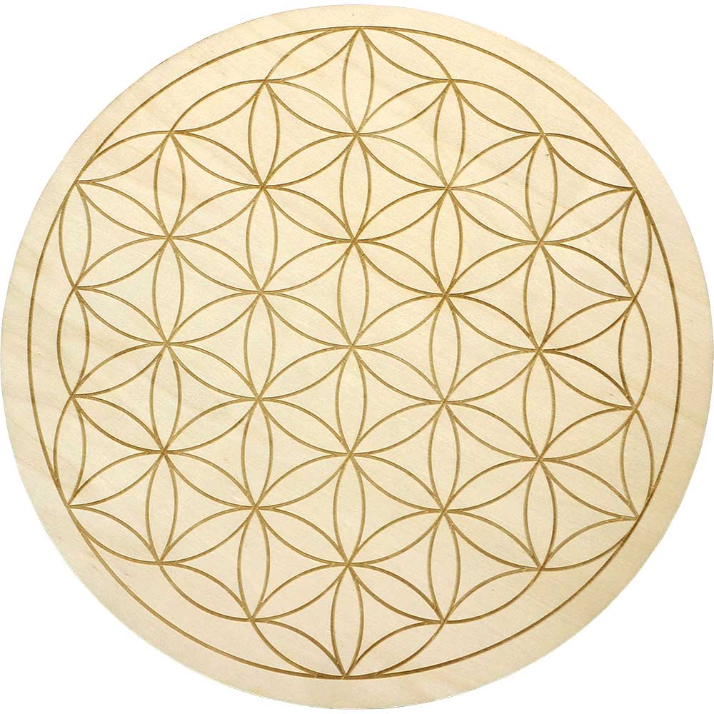 Accessoires - Grille de cristaux - FLEUR DE VIE