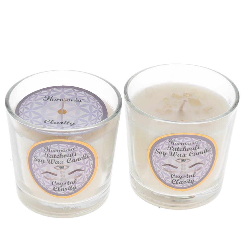 Bougies - votives aromatiques de Soya & Cristaux - HARMONIA