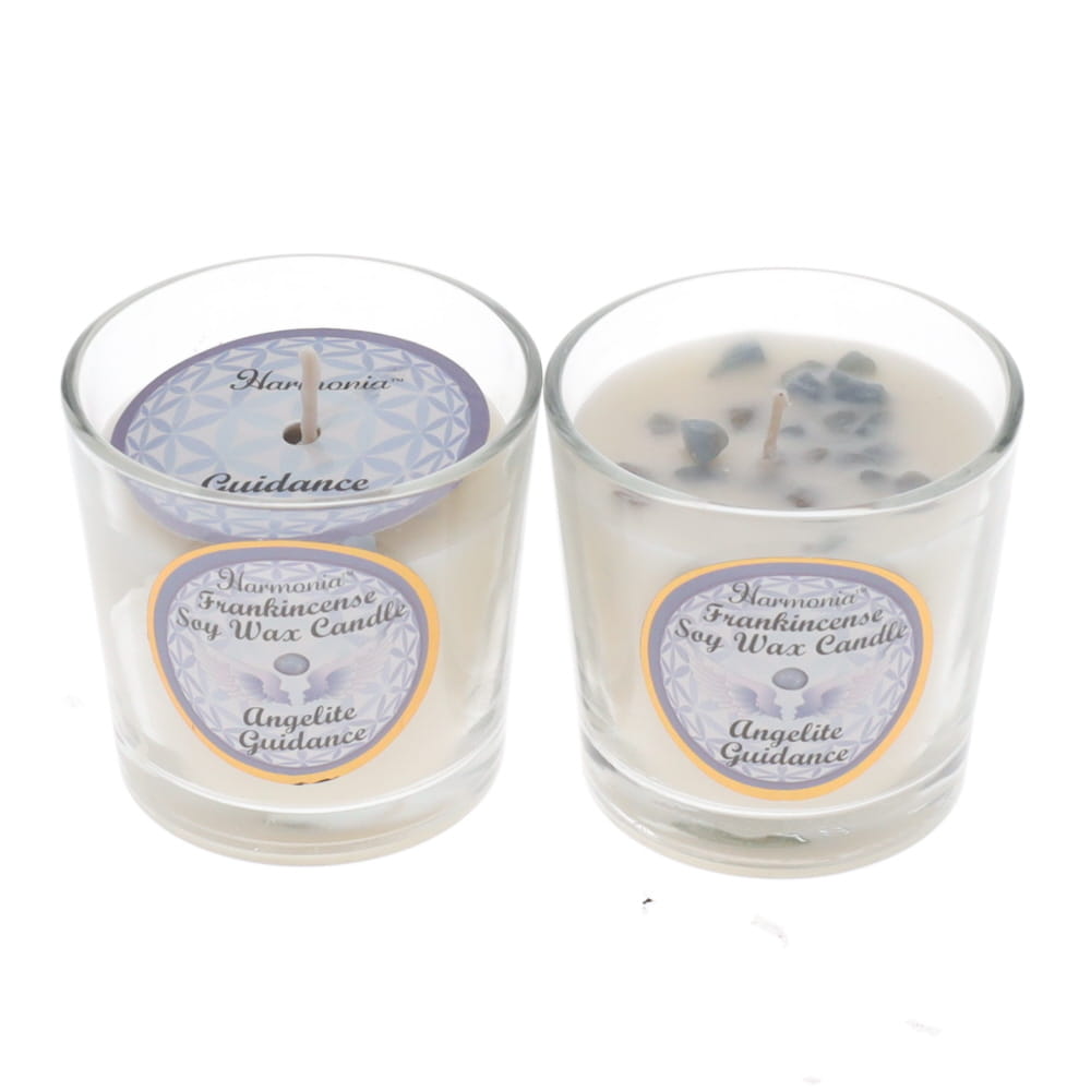 Bougies - votives aromatiques de Soya & Cristaux - HARMONIA