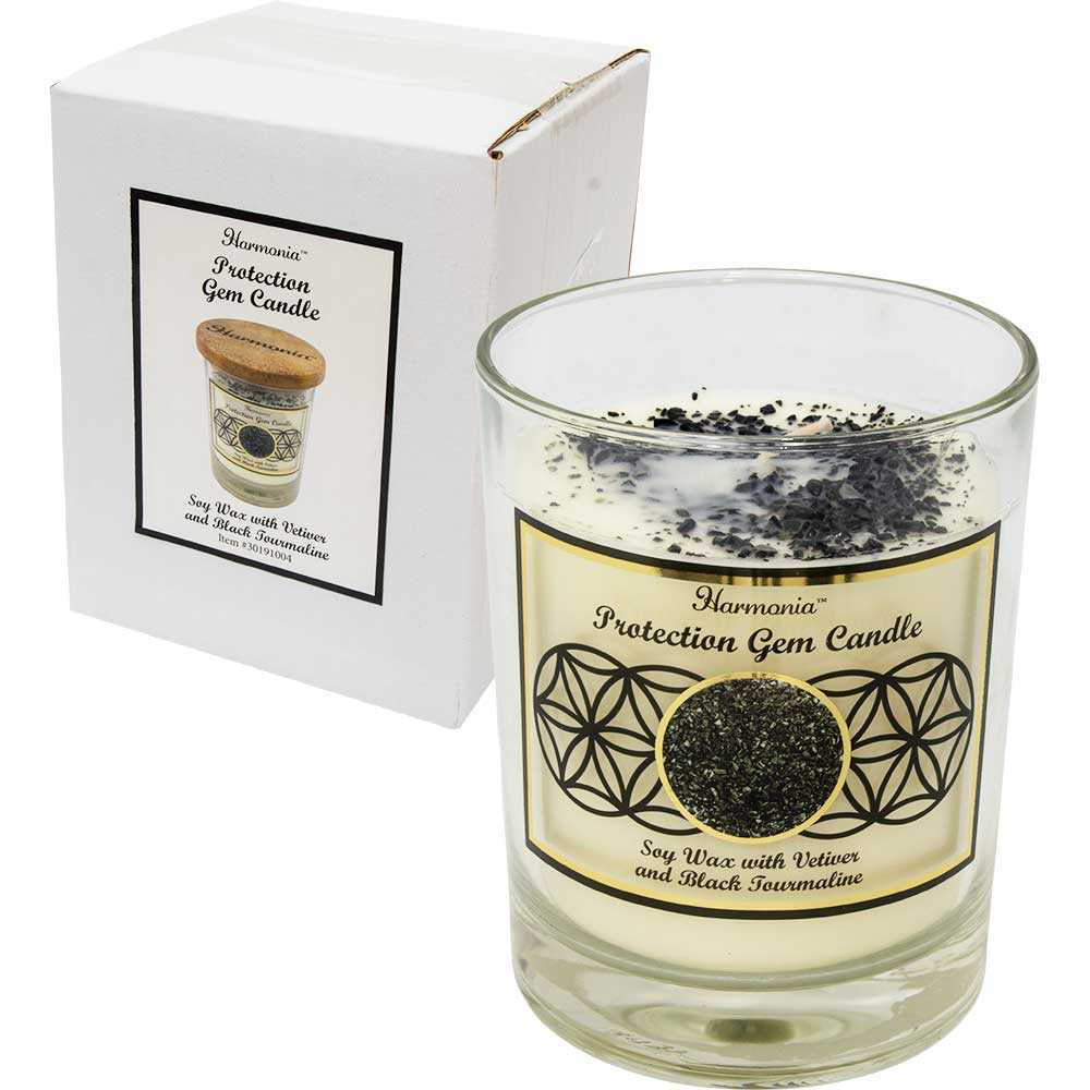 Bougies aromatiques de Soya & Cristaux - HARMONIA
