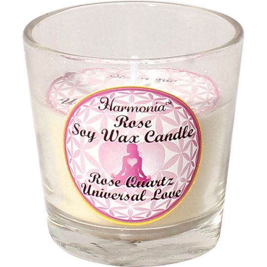 Bougies - votives aromatiques de Soya & Cristaux - HARMONIA