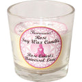 Bougies - votives aromatiques de Soya & Cristaux - HARMONIA