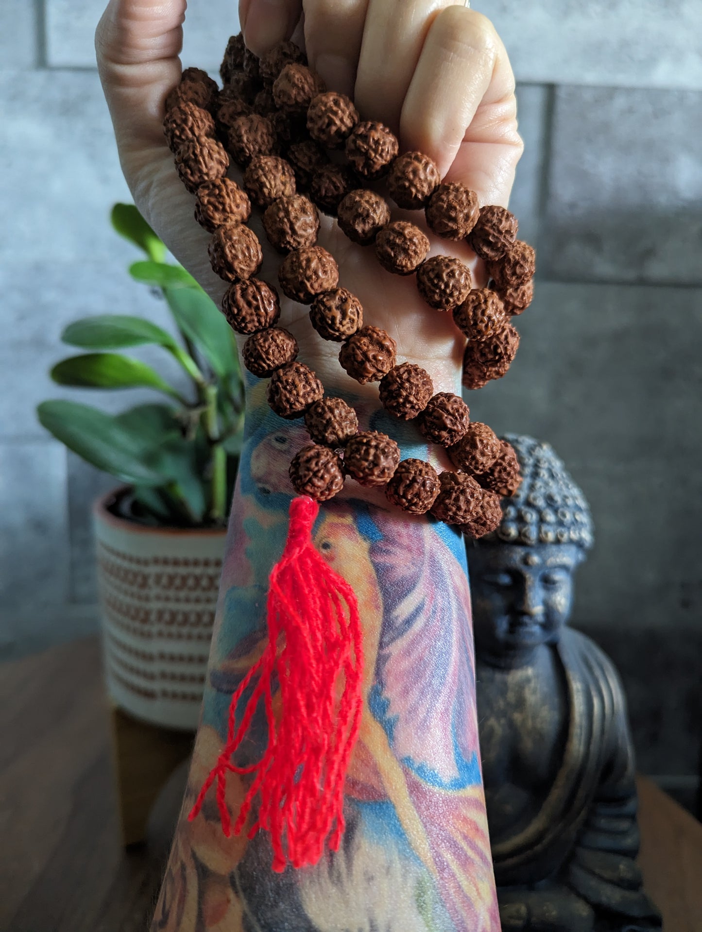 Accessoires - MALA-GRAINES RUDRAKSHA 12MM-48″
