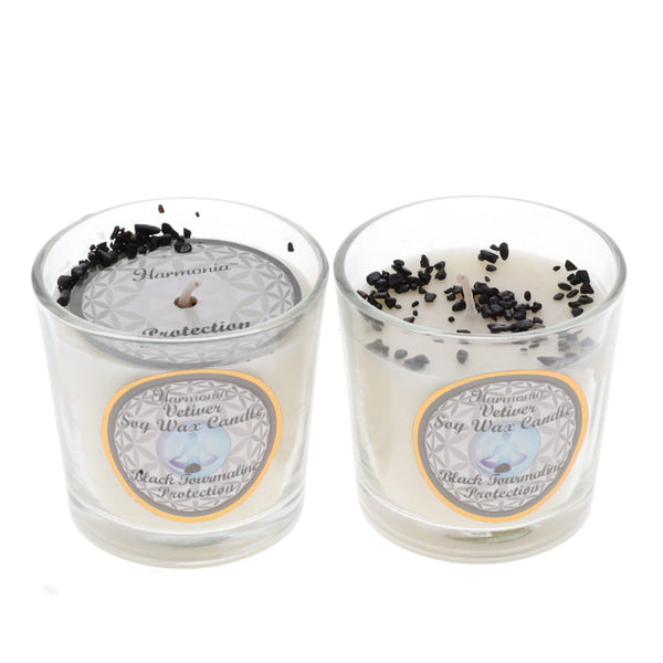 Bougies - votives aromatiques de Soya & Cristaux - HARMONIA