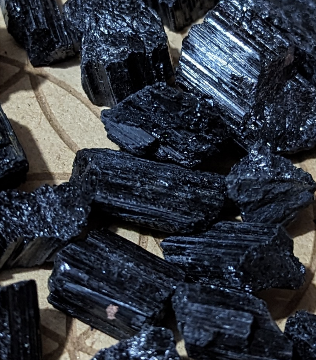 Tourmaline noire - Pierre brute