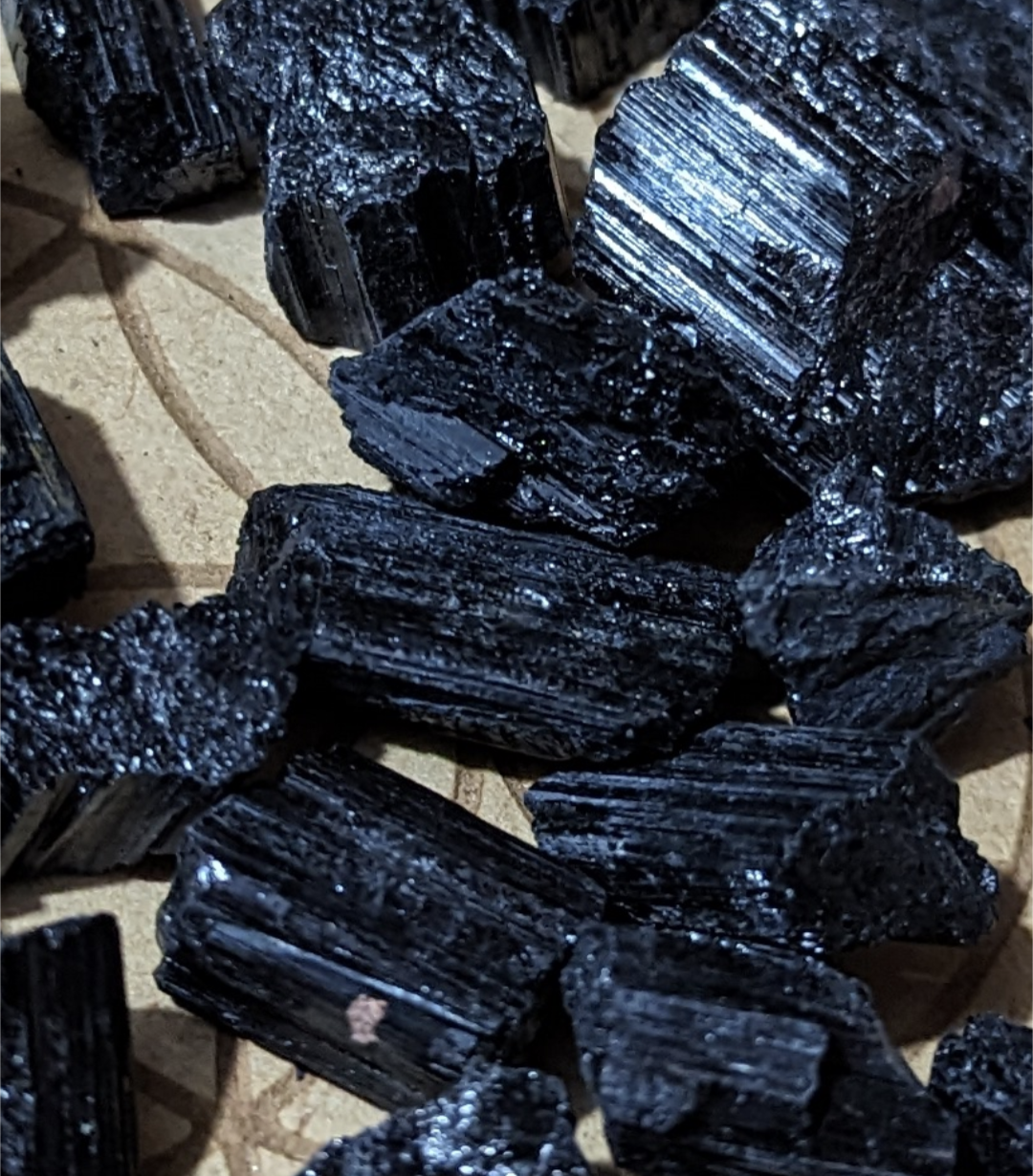 Tourmaline noire - Pierre brute