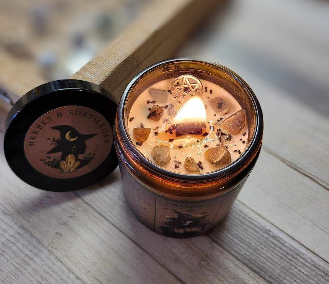 Bougies d'intentions - Herbes & Sortilèges