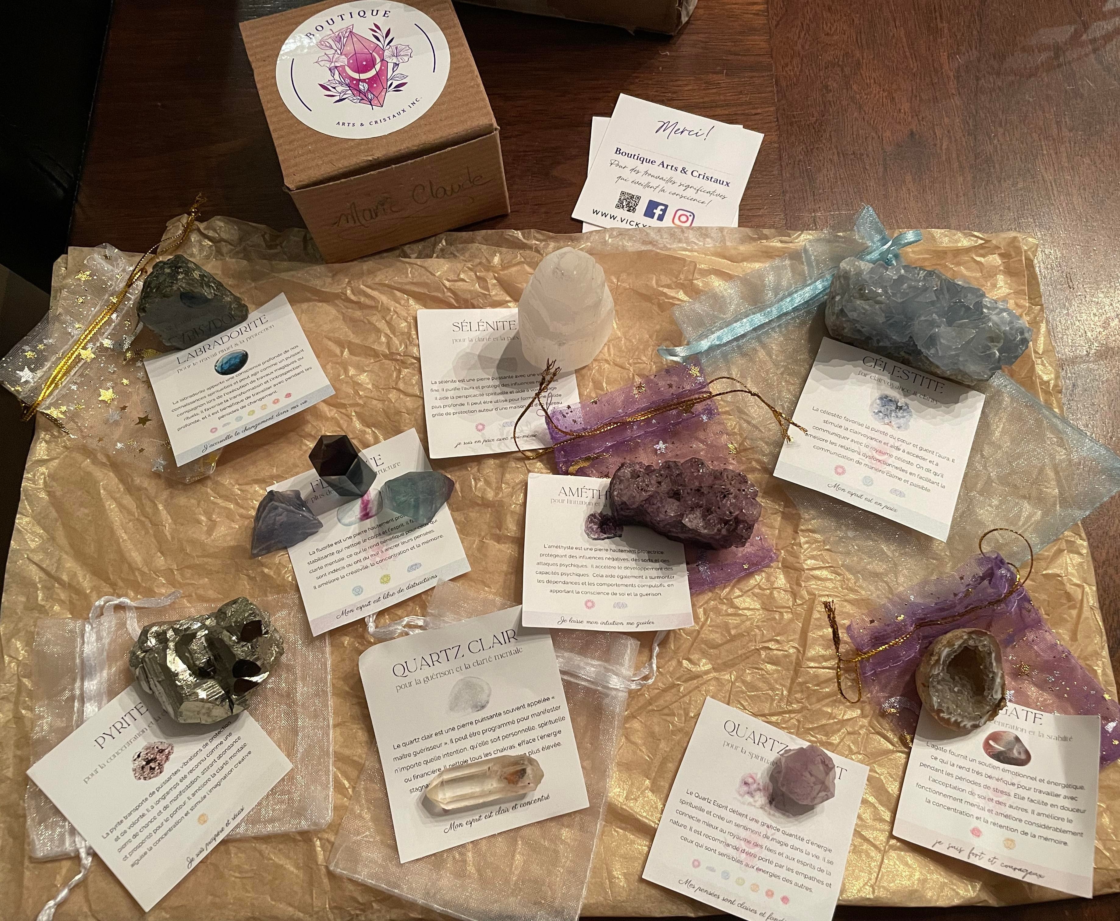 Boîte MYSTÈRE intuitive personnalisée