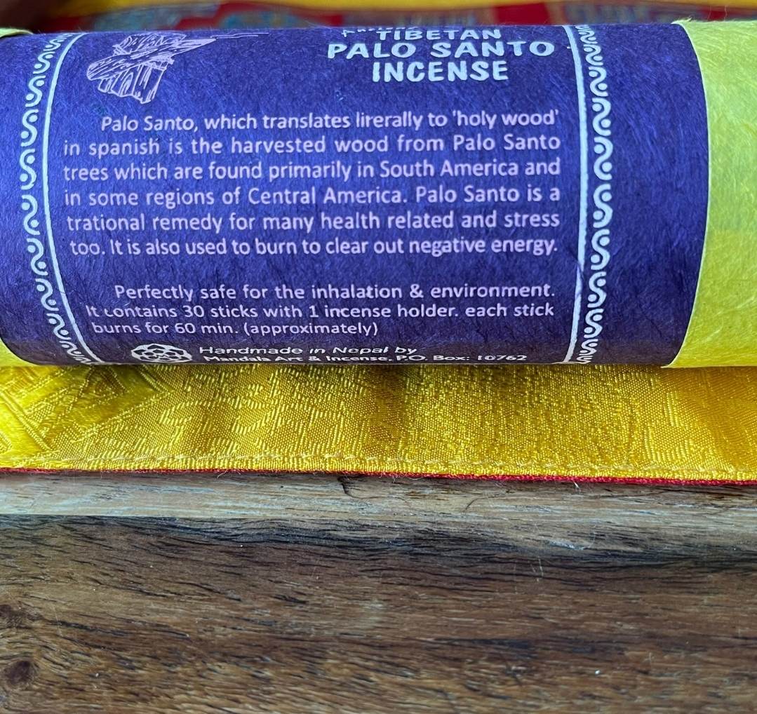 Encens - Anciant Tibétain Palo Santo insence - Népal