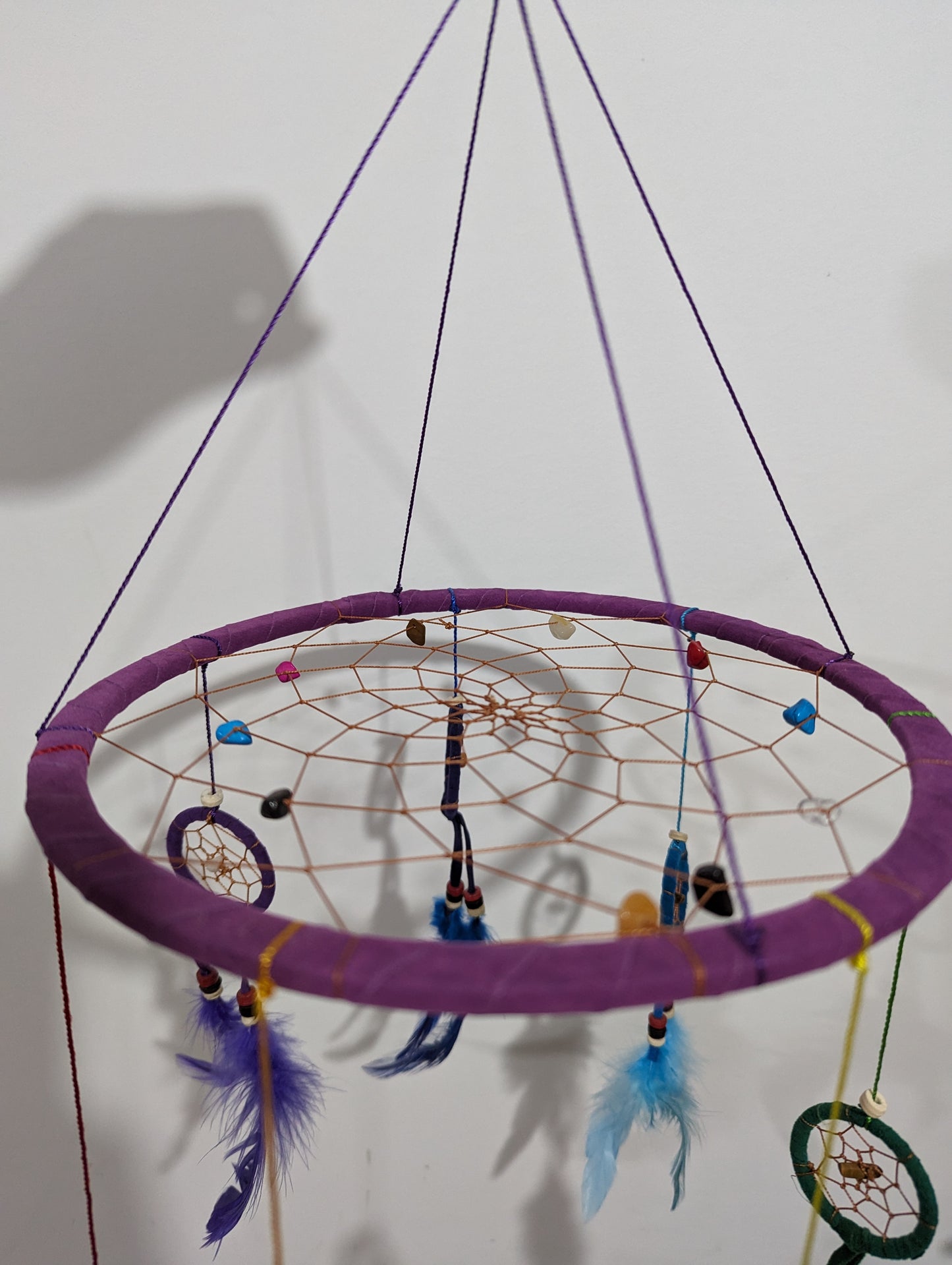 Décos - CAPTEUR DE REVE – MOBILE CHAKRAS – 8.5″DI.