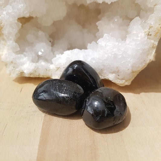 Pierres roulées -Tourmaline noire