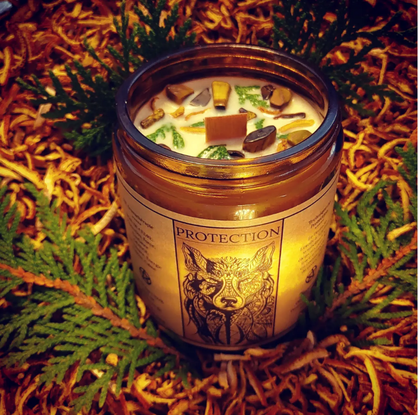 Bougies d'intentions - Herbes & Sortilèges