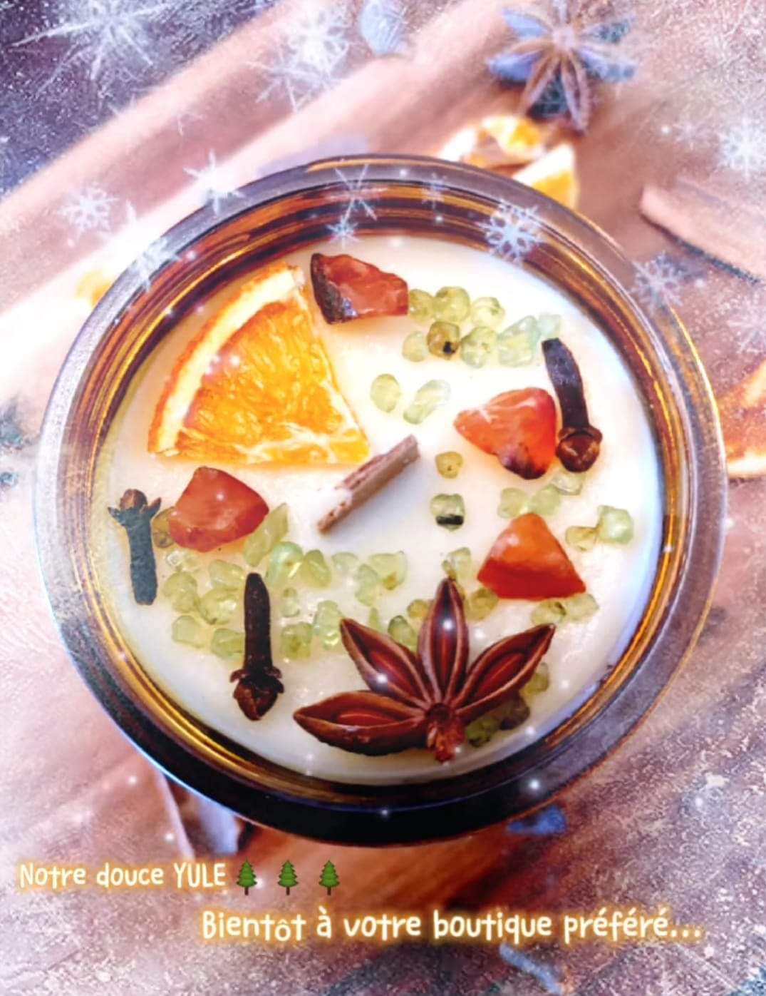 Bougies d'intentions - Herbes & Sortilèges