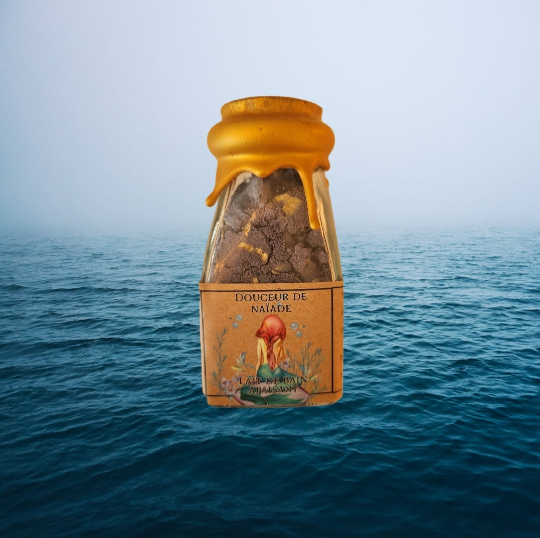 H&S - Douceur de Naïade , Lait de bain apaisant - Herbes & Sortilèges