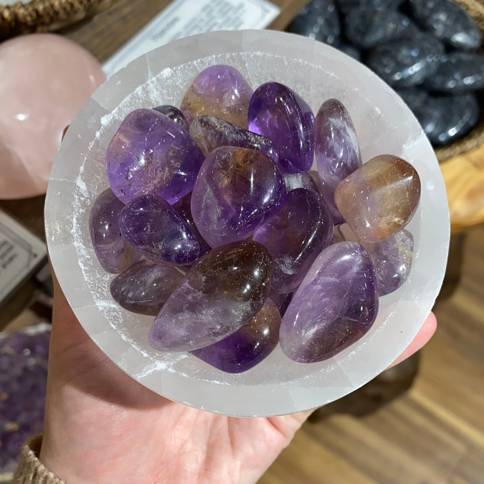 Pierres roulées - Amétrine